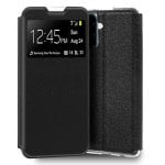 Funda COOL Flip Cover für Samsung Galaxy A57 5G Schwarz aus Polipiel