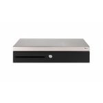 Cajón de efectivo Safescan SD-4617 PVC y acero negro/plata 460x170x100 mm
