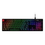 Teclado HyperX Alloy Origins PBT mecánico compacto con teclas PBT y retroiluminación RGB