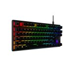Teclado HyperX Alloy Origins Core mecánico compacto con teclas PBT y switches personalizados