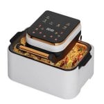 Friteuse sans Huile Dam Electronics 12L 1700W avec 6 Programmes Tactiles