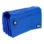 Estuche escolar Grafoplás Bits and Bobs Alta Capacidad Azul