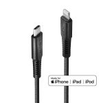 Cabo Lindy 31285 0,5 m Lightning para USB-C Preto