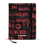 Cuaderno Karactermania La Casa de Papel Cities Tamaño A5 Tapas Rígidas
