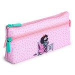 Estuche Portatodo Plano Grafoplás Bits Bobs Design 2 Cremalleras