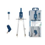 Compás Micrométrico Liderpapel MP04 con Minas de 2 mm y Adaptador de Rosca