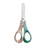 Forbici Scolari Maped Smiling Planet 12 cm Con Manico in Fibra di Legno FSC