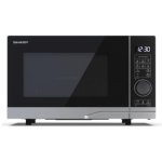 Microondas Sharp YC-PG204AE-S 20 Litros 700W con Grill Quartz y Funciones Automáticas