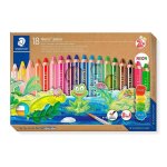 Caja de lápices de colores Staedtler Noris Junior extra gruesos 18 unidades