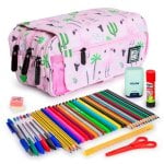 Estuche Escolar Triple Grafoplás ColePack Design con 40 Utensilios Escolares