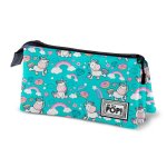 Estuche Portatodo Triple Karactermania Cutie 23x11x4 cm