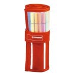 Estuche de Tela Enrollable Stabilo Pen 68 con 30 Rotuladores de Fibra