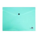 Carpeta Dossier Liderpapel Broche Polipropileno A4 50 Hojas Verde Manzana