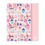 Carpeta de Anillas A4+ Safta Welcome Home con 4 Separadores y 100 Hojas Cuadriculadas