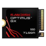 Festplatte WD SanDisk Optimus GX 7100M 2TB M.2 SSD 7250MB/s Gaming