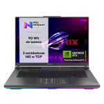 Portátil ASUS ROG Strix G16 G614FR-TS365 16" AMD Ryzen 9 9955HX 16GB 1TB SSD RTX 5070 Ti Sin Sistema Operativo