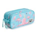 Estuche escolar Karactermania Oh My Pop! Ice Flamingo Triple Portatodo Turquesa