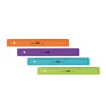 Righello Plastico Liderpapel 16 cm Base Biselettata