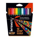 Bic Color Up - Astuccio da 12 Pennarelli Scolastici a Punta Media