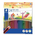 Lápis de cores Staedtler Noris colour 185, 24 unidades, caixa de cartão