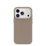 Funda para móvil OtterBox Symmetry Cactus Leather Cover case Gris claro para iPhone 17 Pro