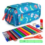 Estuche Escolar Triple Grafoplás ColePack EcoDesign con Material Incluido y Tarjeta horaria de regalo