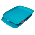 Set de 2 Bandejas Porta Documentos Leitz Cosy A4 Azul