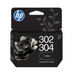 Cartucho de Tinta Original HP 302/304 Preto