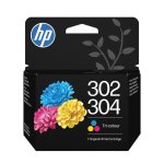 HP 302/304 Tricolor Original-Tintenpatrone