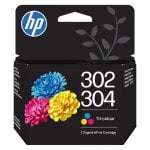 Cartouche d'encre HP 302/304 Tricolor Original