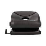 Taladrador Q-Connect KF01234 Negro Abertura 2 mm Capacidad 20 Hojas