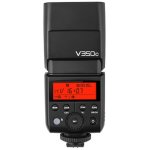 Flash compacto Godox V350C para Canon, Negro, 36 m, 1,7 s, 290 g