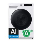 Lavasecadora Samsung 9 kg D WD90HG6U94BEU3 con autodosificación y AI Wash