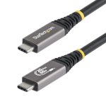 Cable USB4 StarTech 3 m USB-C Certifié USB-IF 20 Gbps 4K 120 Hz