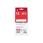 Matite a Colori Liderpapel Scatola da 12 Unità Colori Misti