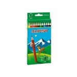 Lápices de Colores Alpino 654 Hexagonales 12 Colores Largos