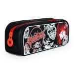 Astuccio Scolastico Office Box Calavera Silicone Morbido