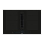 Placa de indução Siemens iQ700 EX807NX68E 80 cm 4 zonas integrada preta