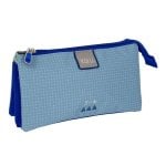 Estuche Portátil Triplo Plano Grafoplás Kūru Azul