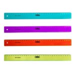 Regla de Plástico Liderpapel con Base Biselada 30 cm