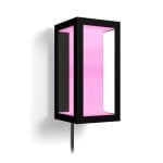 Aplique mural exterior Philips Hue White and Color ambiance Impress Bluetooth Zigbee Negro