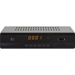 Descodificador Megasat HD 6000 DS Full HD DVB-S2 Cable Preto