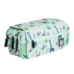 Estuche Portatodo Triple Grafoplás Bits and Bobs Design Jungle
