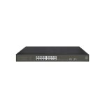 Comutador LevelOne GES-2118P Gestido L2 16 Ports Gigabit PoE+ 2 SFP
