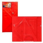 Kit de 4 Piezas Escolares Transparentes Technic Maped con Bolsa