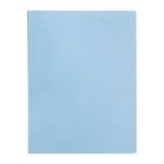 Cartella per fogli plastica A4 Liderpapel con 40 buste trasparenti celeste