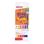 Pennarello Edding 1200 Pack 6 Multicolore Punta Tonda 0.5 mm