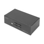 Switch KVM Digitus 4 porte doppio schermo 4K DisplayPort