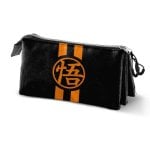 Estuche escolar portatodo triple Dragon Ball Karactermania Negro 23 x 11 x 7 cm