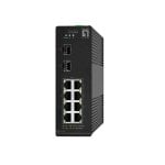 Switch LevelOne IGS-2110P Managed L2 8 Ports Gigabit PoE+